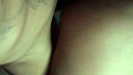 Young amateur with big ass bounces on massive black cock passionately