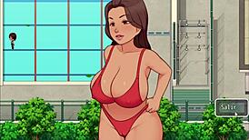 did you see me fucking her big ass in the bathroom and spying on the pool?