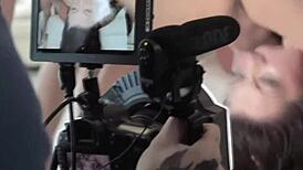 Brunette Deepthroats Multiple Cocks In POV Group Sucking Session