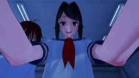 Futanari Pounds Boy's Ass To Creampie!