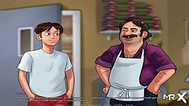 Big mature Mexican ass in Summertime Saga episode 43?