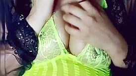 Young Colombian housewife enjoys extreme squirting orgasm