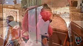 i'm watchin aphro bouncin her ass for rome n papi