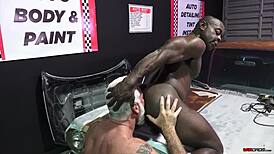 Jake marshall fucks aaron trainer in missionary and doggystyle 😏