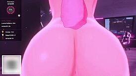 bunny vtuber dominates you with futa cock