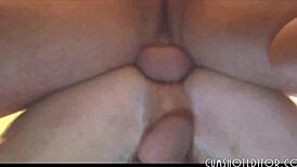 relaxing gay couple having sex