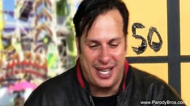 grease parody fun - sandy bangs danny in retro style! 😜