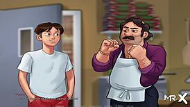 Big mature Mexican ass in Summertime Saga episode 43?