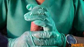 Nurse, will you edge me with those latex gloves?