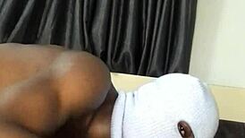 ebony girl with stretch marks ass charges phone and gets juicy pussy fucked in cowgirl