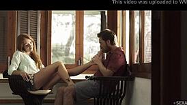 Redhead Beauty Michelle H In Sensual Scene