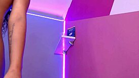 Watch this latina solo with dildo and toys on webcam?