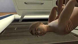 The Sims - Hanging Out with Friend in Anime Style