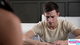 Xxlayna Marie schools stepbro on semen facts with a twist