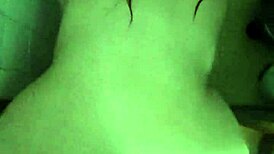 Recording my horny milf stepmom bathing with her curvy body