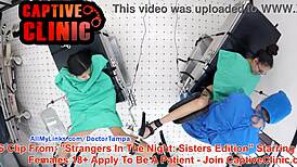 Damn, Aria Nicole naked behind the scenes at hospital setup!