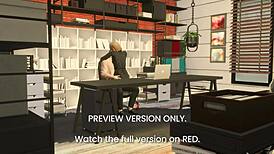 mr perfectly fine in office 3d cartoon anime with celebrity at work