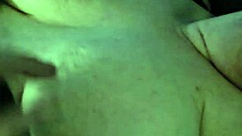 Jerked off on step mom's pretty face with big natural tits