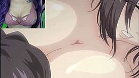 anime guy meets two neighbors and falls in love