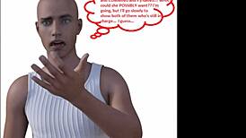 must watch 3d cuckold foot fetish comic!