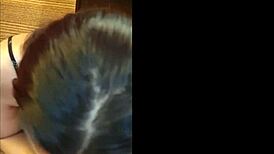 i'm watchin this gorgeous colombian queen suckin a huge cock deepthroat