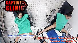 Damn, Aria Nicole naked behind the scenes at hospital setup!