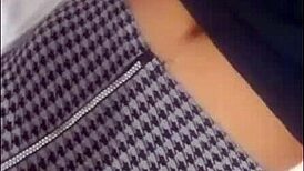 College girl begs to improve her grades part 2