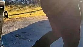 tampon insertion then gargling pee on the roadside 😏