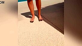 i’m obsessed with showing my sexy bikini to step dad on new year’s eve. gotta tease with dirty talk till i’m nude!