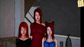 My New Family 215 With Brunette Milf Big Tits Homemade Cartoon Hentai