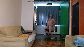 Watch these single ladies dancing naked in amateur setting