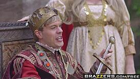 Peta Jensen Takes Marc Rose's Hard Cock In Storm Of Kings Parody Anal Scene