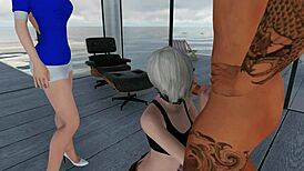 anime babe gets anal in casting interview