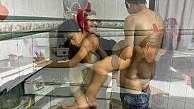 big cock fucks stepsister milks huge tits swallows cum