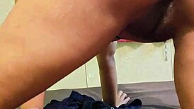 Unbelievable! Mateur Malaysian Girl SUCKS and FUCKS Monster Cock!