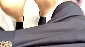 Hot couple gets caught fucking on balcony in front of neighbors 😏