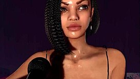 the ebony singer performs oral and anal sex intensely