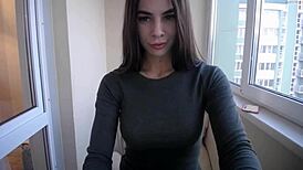i cute girt tanya show my boobs on webcam outdoor