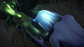 Furry Yaoi Kinky Dragon And Tanuki In Park