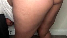 Wow, BBC Pounds Ebony Babe in Doggystyle with Creampie!