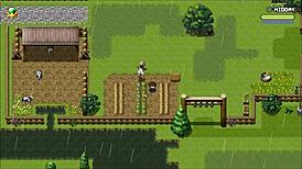 Lost Lagoon Harem Hentai Episode 3: Teen Falls In Water Without Panties