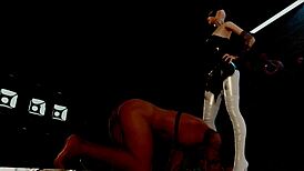 Katka teases with rough hardcore sex in redhead hentai cartoon