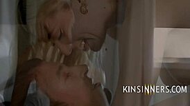 Blonde In-Law Betrays Husband with Big Natural Tits