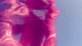 Gabriela Teen 18+ Shows Off Big Ass In Pool Sex