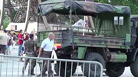 Extreme Public Sex Threesome by Eiffel Tower in Paris France