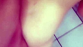 Young 18+ wife takes monster cock anal in bathroom