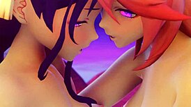 Oh! 3d compilation of genshin impact ganyu keqing yae miko raiden shogun in lesbian pussy licking and fucking uncensored hentai