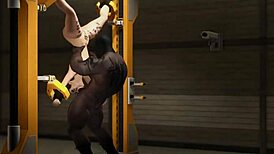 busty slut in restraints pounded hard by bbc