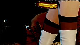 Katka teases with rough hardcore sex in redhead hentai cartoon