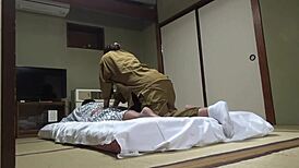 Seducing Waitress at Hot Spring Inn for Secretly Filmed Raw Sex